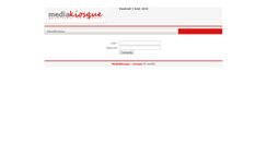 Desktop Screenshot of mediakiosque.com